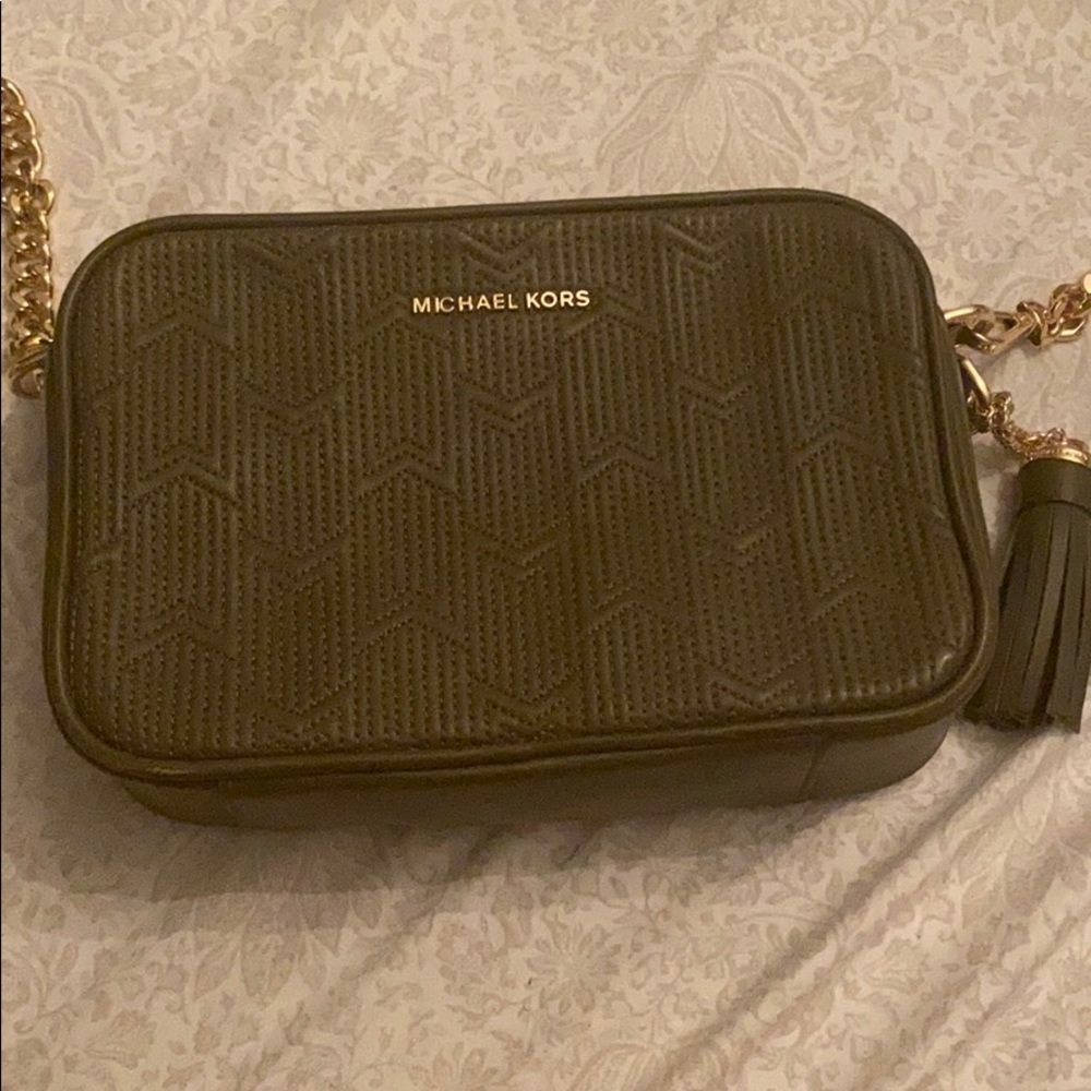 Olive  Michael Kors Crossbody Bag make an offer
